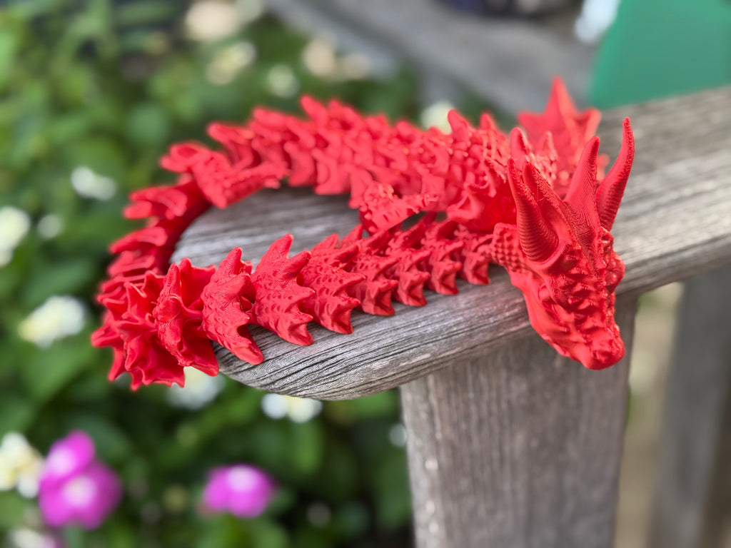 Dragon Warrior - 3D Printed Fantasy Figure