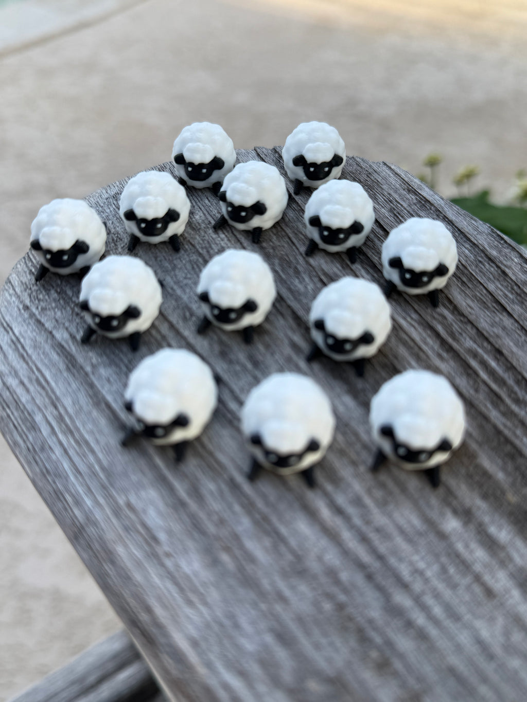 Mini Sheep - 3D Printed Collectible Figure