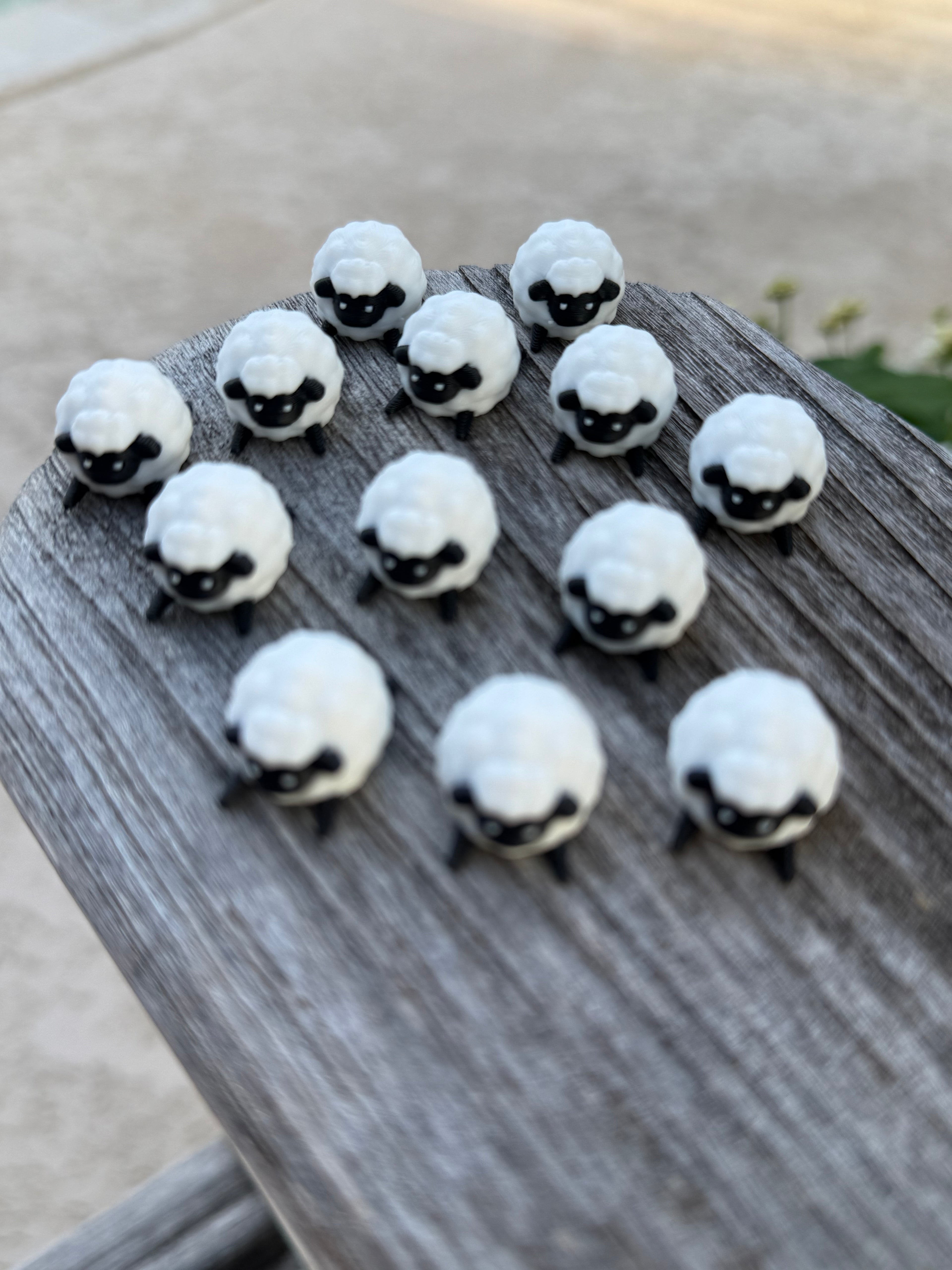 Mini Sheep - 3D Printed Collectible Figure